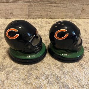 Chicago Bears Helmet Salt and Pepper Shakers